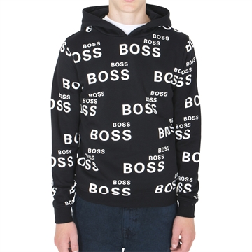 Hugo Boss Hooded Sweatshirt J25L98 Black